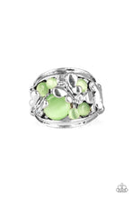 Load image into Gallery viewer, pittmanbling-and-jewelry-inc-presentsflutter-me-up-green-ring-paparazzi-accessories