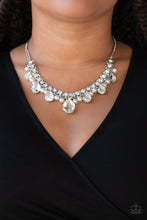 Load image into Gallery viewer, Paparazzi Accessories ❋Knockout Queen - White Necklace❋ Flat Rate Ship $4.50❋