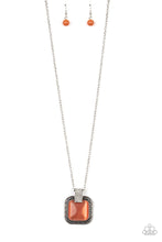 Load image into Gallery viewer, brought-to-you-by-pbjinceffervescent-elegance-orange-necklace-paparazzi-accessories