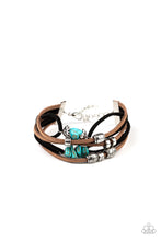 Load image into Gallery viewer, pittmanbling-and-jewelry-inc-presentsrocky-mountain-rebel-blue-bracelet-paparazzi-accessories
