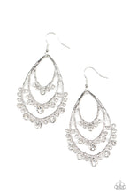 Load image into Gallery viewer, brought-to-you-by-pbjincbreak-out-in-tiers-white-earrings-paparazzi-accessories