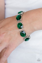 Load image into Gallery viewer, Paparazzi Accessories ⚘ Mind Your Manners - Green Bracelet⚘ Flat Rate Ship $4.50 ⚘