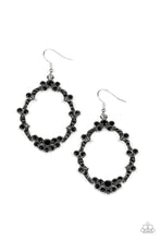 Load image into Gallery viewer, pittmanbling-and-jewelry-inc-presentssparkly-status-black-earrings-paparazzi-accessories