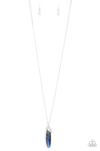 Load image into Gallery viewer, pittmanbling-and-jewelry-inc-presentsspontaneous-sparkle-blue-necklace-paparazzi-accessories