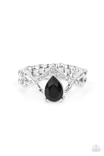 Load image into Gallery viewer, pittmanbling-and-jewelry-inc-presentsremarkable-refinement-black-ring-paparazzi-accessories