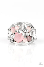 Load image into Gallery viewer, pittmanbling-and-jewelry-inc-presentsflutter-me-up-pink-ring-paparazzi-accessories