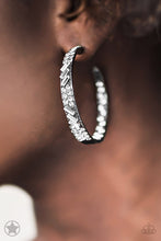 Load image into Gallery viewer, Paparazzi Accessories ⚘ GLITZY By Association - Gunmetal Earrings⚘ Flat Rate Ship $4.50 ⚘