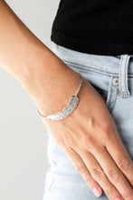 Load image into Gallery viewer, Paparazzi Accessories ❋How Do You Like This FEATHER? - Silver Bracelet❋ Flat Rate Ship $4.50❋
