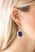 Load image into Gallery viewer, Paparazzi Accessories ❋Only FAME In Town - Blue Earrings❋ Flat Rate Ship $4.50❋
