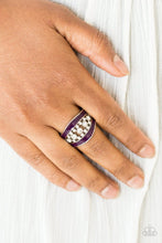 Load image into Gallery viewer, Paparazzi Accessories ❋Trending Treasure - Purple Ring❋ Flat Rate Ship $4.50❋
