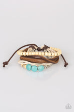 Load image into Gallery viewer, brought-to-you-by-pbjincwonderfully-wanderer-blue-bracelet-paparazzi-accessories
