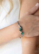 Load image into Gallery viewer, Paparazzi Accessories ❋Gemstone Grotto - Green Bracelet❋ Flat Rate Ship $4.50❋
