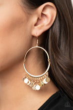 Load image into Gallery viewer, Paparazzi Accessories ❋Speed of SPOTLIGHT - Gold Earrings❋ Flat Rate Ship $4.50❋
