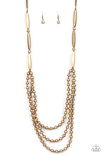 Load image into Gallery viewer, brought-to-you-by-pbjincbeaded-beacon-brass-necklace-paparazzi-accessories
