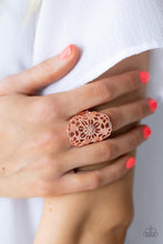 Load image into Gallery viewer, Paparazzi Accessories ❋Mandala Grove - Copper Ring❋ Flat Rate Ship $4.50❋
