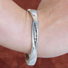 Load image into Gallery viewer, Paparazzi Accessories ❋Glittering Grit - White Bracelet❋ Flat Rate Ship $4.50❋
