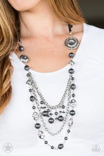 Load image into Gallery viewer, Paparazzi Accessories ⚘ All The Trimmings - Black Necklace⚘ Flat Rate Ship $4.50 ⚘
