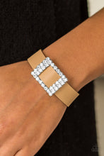 Load image into Gallery viewer, Paparazzi Accessories ⚘ Diamond Diva - Brown Bracelet⚘ Flat Rate Ship $4.50 ⚘

