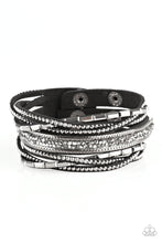 Load image into Gallery viewer, pittmanbling-and-jewelry-inc-presentspunk-prowess-black-bracelet-paparazzi-accessories
