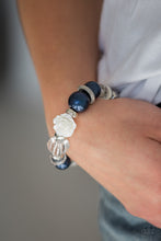 Load image into Gallery viewer, Paparazzi Accessories ⚘ Here I Am - Blue Bracelet⚘ Flat Rate Ship $4.50 ⚘
