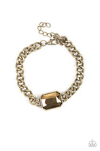Load image into Gallery viewer, pittmanbling-and-jewelry-inc-presentscommand-and-conqueror-brass-bracelet-paparazzi-accessories
