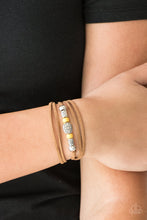 Load image into Gallery viewer, Paparazzi Accessories ⚘ Clear A Path - Yellow Bracelet⚘ Flat Rate Ship $4.50 ⚘
