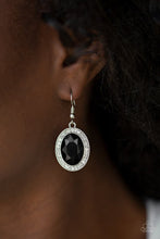 Load image into Gallery viewer, Paparazzi Accessories ❋Only FAME In Town - Black Earrings❋ Flat Rate Ship $4.50❋
