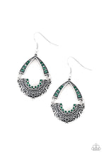 Load image into Gallery viewer, pittmanbling-and-jewelry-inc-presentsroyal-engagement-green-earrings-paparazzi-accessories
