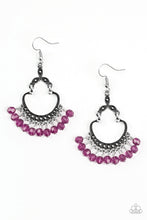 Load image into Gallery viewer, pittmanbling-and-jewelry-inc-presentsbabe-alert-purple-earrings-paparazzi-accessories
