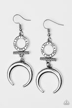 Load image into Gallery viewer, pittmanbling-and-jewelry-inc-presentsmajestically-moon-child-silver-earrings-paparazzi-accessories
