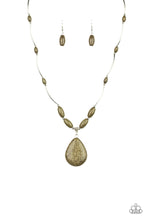 Load image into Gallery viewer, pittmanbling-and-jewelry-inc-presentsexplore-the-elements-green-necklace-paparazzi-accessories
