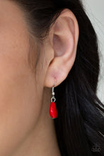 Load image into Gallery viewer, Paparazzi Accessories ⚘ BADLAND To The Bone - Red Necklace⚘ Flat Rate Ship $4.50 ⚘
