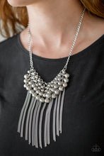 Load image into Gallery viewer, Paparazzi Accessories ❋DIVA-de and Rule - Silver Necklace❋ Flat Rate Ship $4.50❋
