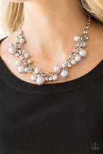 Load image into Gallery viewer, Paparazzi Accessories ⚘ The Upstater - Silver Necklace⚘ Flat Rate Ship $4.50 ⚘
