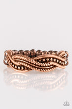 Load image into Gallery viewer, pittmanbling-and-jewelry-inc-presentstexture-tango-copper-ring-paparazzi-accessories
