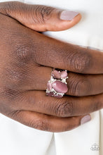 Load image into Gallery viewer, Paparazzi Accessories ⚘ Modern Moonwalk - Purple Ring⚘ Flat Rate Ship $4.50 ⚘

