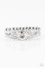 Load image into Gallery viewer, pittmanbling-and-jewelry-inc-presentsdream-sparkle-white-ring-paparazzi-accessories
