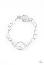 Load image into Gallery viewer, pittmanbling-and-jewelry-inc-presentsall-aglitter-white-bracelet-paparazzi-accessories
