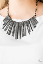 Load image into Gallery viewer, Paparazzi Accessories ⚘ Welcome To The Pack - Black Necklace⚘ Flat Rate Ship $4.50 ⚘

