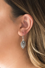 Load image into Gallery viewer, Paparazzi Accessories ⚘ Distance PASTURE - Silver Earrings⚘ Flat Rate Ship $4.50 ⚘
