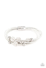 Load image into Gallery viewer, pittmanbling-and-jewelry-inc-presentsmarvelously-magnetic-white-bracelet-paparazzi-accessories
