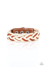 Load image into Gallery viewer, pittmanbling-and-jewelry-inc-presentsoutback-outlaw-brown-bracelet-paparazzi-accessories
