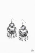 Load image into Gallery viewer, pittmanbling-and-jewelry-inc-presentsmantra-to-mantra-silver-earrings-paparazzi-accessories
