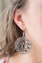 Load image into Gallery viewer, Paparazzi Accessories ⚘ Choose To Sparkle - Black Earrings⚘ Flat Rate Ship $4.50 ⚘
