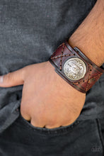 Load image into Gallery viewer, Paparazzi Accessories ⚘ Badlands Bandit - Brown Bracelet⚘ Flat Rate Ship $4.50 ⚘
