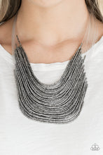 Load image into Gallery viewer, Paparazzi Accessories ⚘ Catwalk Queen - Black Necklace⚘ Flat Rate Ship $4.50 ⚘
