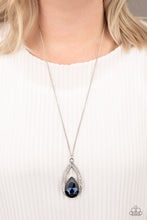Load image into Gallery viewer, Paparazzi Accessories 🌹Notorious Noble - Blue Necklace🌹 Flat Rate Ship $4.50 🌹
