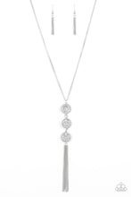 Load image into Gallery viewer, pittmanbling-and-jewelry-inc-presentstriple-shimmer-white-necklace-paparazzi-accessories
