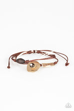 Load image into Gallery viewer, pittmanbling-and-jewelry-inc-presentstrail-trek-brown-bracelet-paparazzi-accessories
