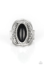 Load image into Gallery viewer, pittmanbling-and-jewelry-inc-presentsground-ruler-black-ring-paparazzi-accessories
